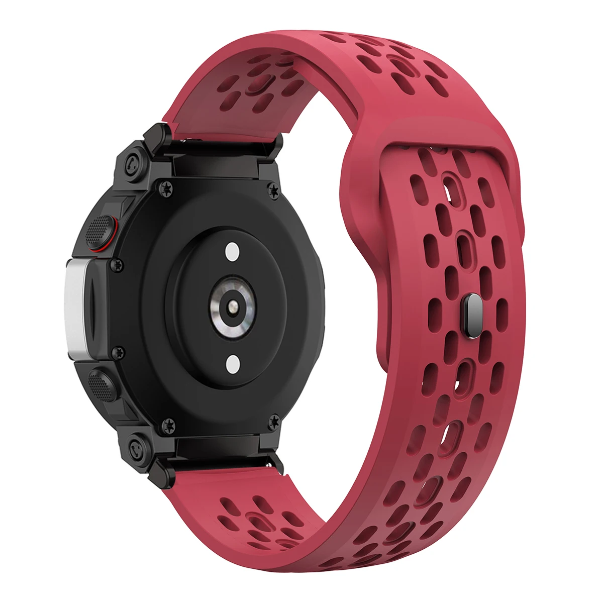 Breathable Sport Silicone Strap - Soft and Comfortable Watchband Accessory