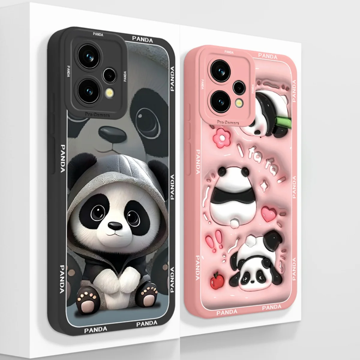 Pour Realme 9 Pro Plus étui mignon Panda couverture arrière pour Oppo Realme9 Pro + 9Pro Funda doux liquide Silicone drôle coques de téléphone
