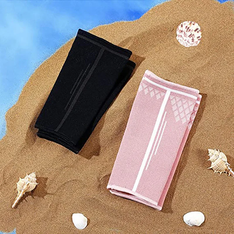 Parabraccia Per Pallavolo - Manicotti Elastici Con Strisce In Silicione, Taglia M, Neri, Per Uomo E Donna - Foto 4