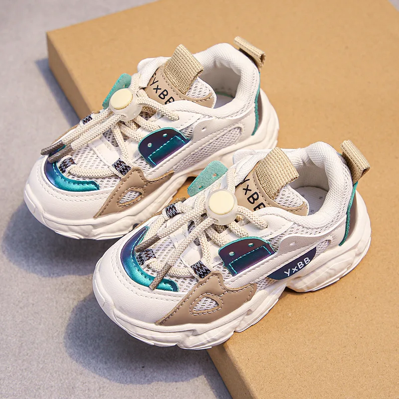 Baby Toddler Shoes For Boys Girls Breathable Mesh Little Kids Casual Sneakers Non-slip Children Sport Shoes Tenis boy shoes - 4