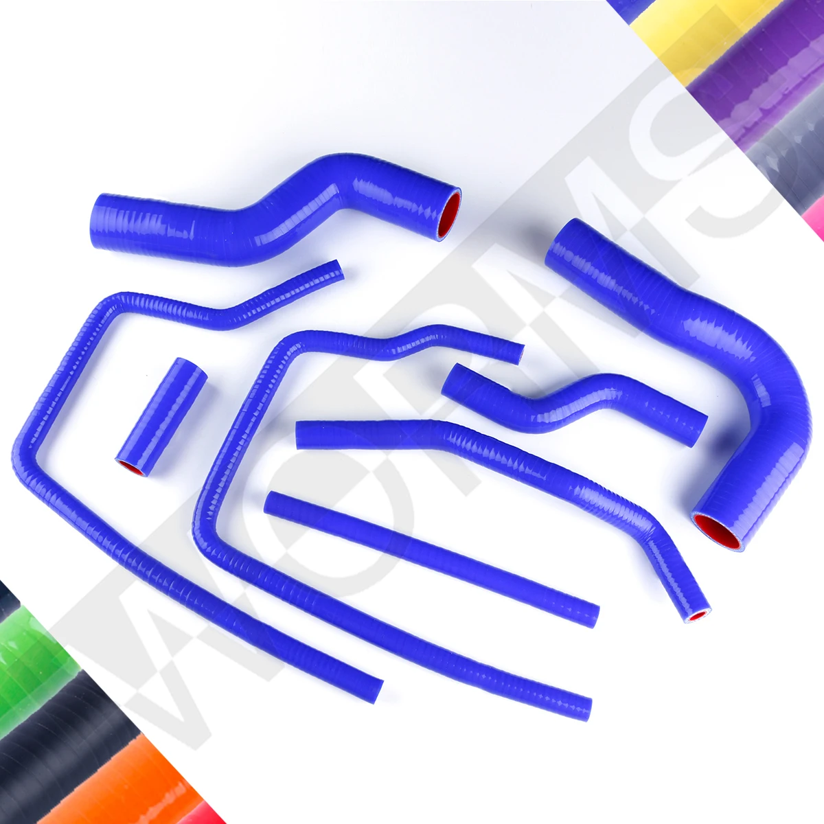 

Silicone Radiator Coolant Hose Pipe Kit For Subaru Impreza GC8 GF8 WRX STI EJ20 1996-2000 1997 1998 1999