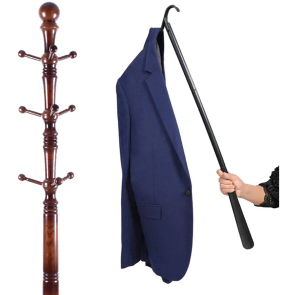 Dressing Sticks Aid Tool without Bending Over Clothes Grabbers for Shoes Pants Shirts Seniors Jacket Pants Pulling Aids