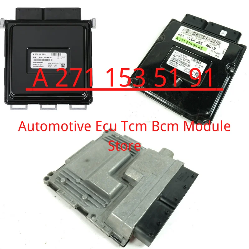 

A2711535191 for Mercedes Benz E200 Engine control unit module ECU A 271 153 51 91