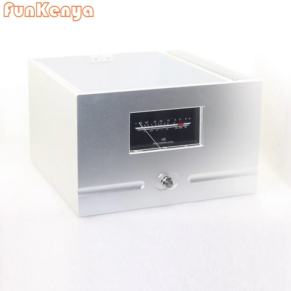 

1 Pair Anodize Aluminum Music Box Matte Hifi Hi End Rear Stage Quality Chassis Class A Home Audio Amplifier Shell W322 H200 D312