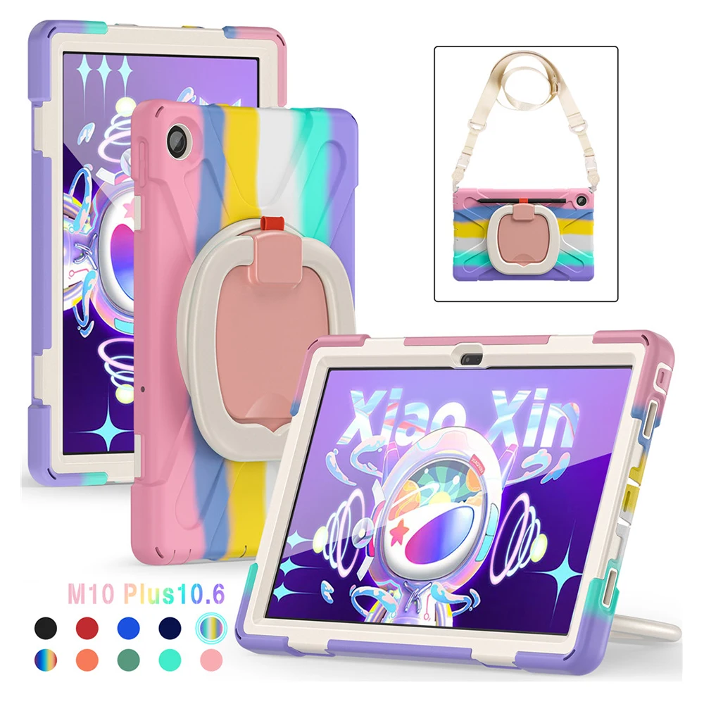 para Lenovo Tab M10 Plus 3rd Gen 10.6 Tb125f Case à Prova de Choque Crianças Tablet Capa para Lenovo M10 Plus 10.3 Polegada 2nd hd X306x Case