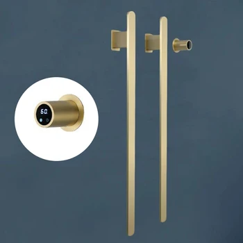 ราวแขวนผ้าเช็ดตัวอุ่นไฟฟ้าแบบสมาร์ท พร้อมที่ตั้งเวลาในตัว 2 ชั้น สำหรับห้องน้ำ 1