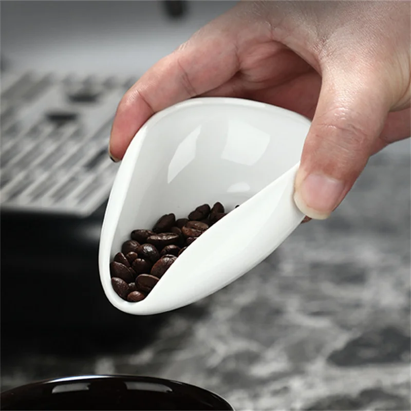2x Coffee Shovel Measuring Spoon Espresso Scoop Coffee Beans Weighing