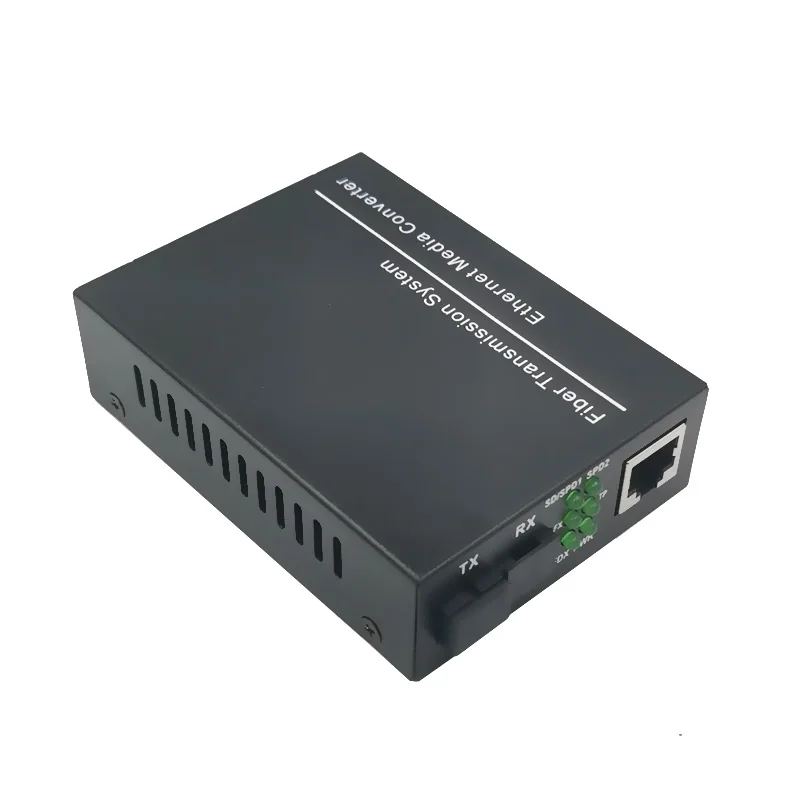 Media converter fiber optical to rj45 UTP 1310/1550 fiber to ethernet switch 10/100M Fibra Optica Transceiver
