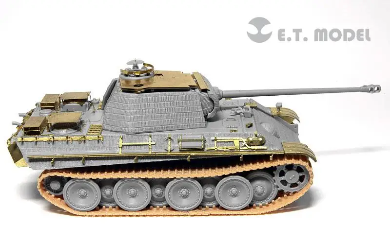 

Модель ET 1/72 E72-010 времен Второй мировой войны немецкая пантера G анти-самолёт броня для набора DRAGON