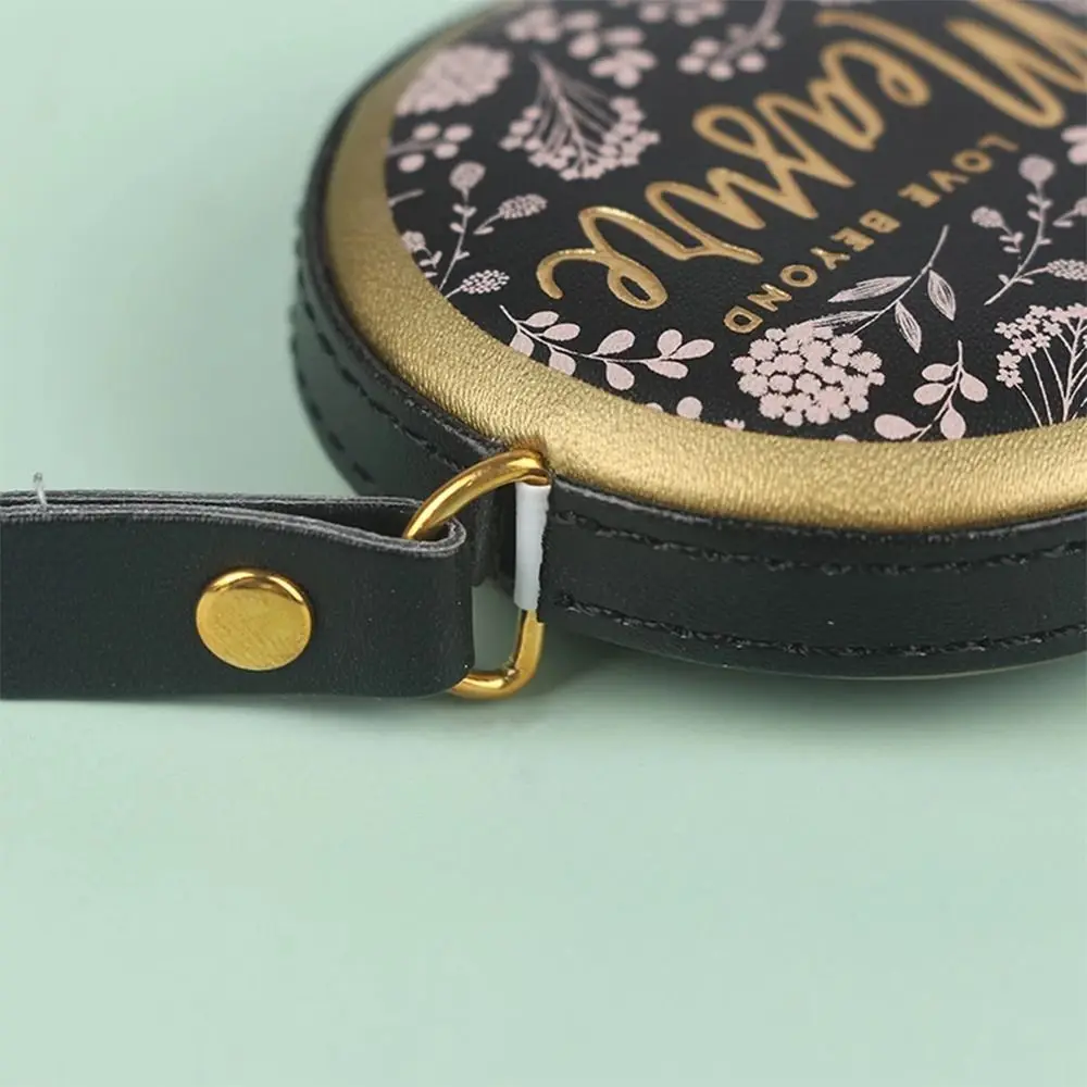 Tape Measure Measuring Tape Measuring Ruler 1PC 1.5m Portable Retractable Vintage PU Leather Mini Tape Nostalgia Measure Ruler Retro Sewing Centimeter Inch Roll Tape