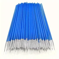 100pcs Paint Brushes Set for Kids Acrylic with Flat Round Pointed Paint Brushes Craft Watercolor Oil Painting Brushes 1