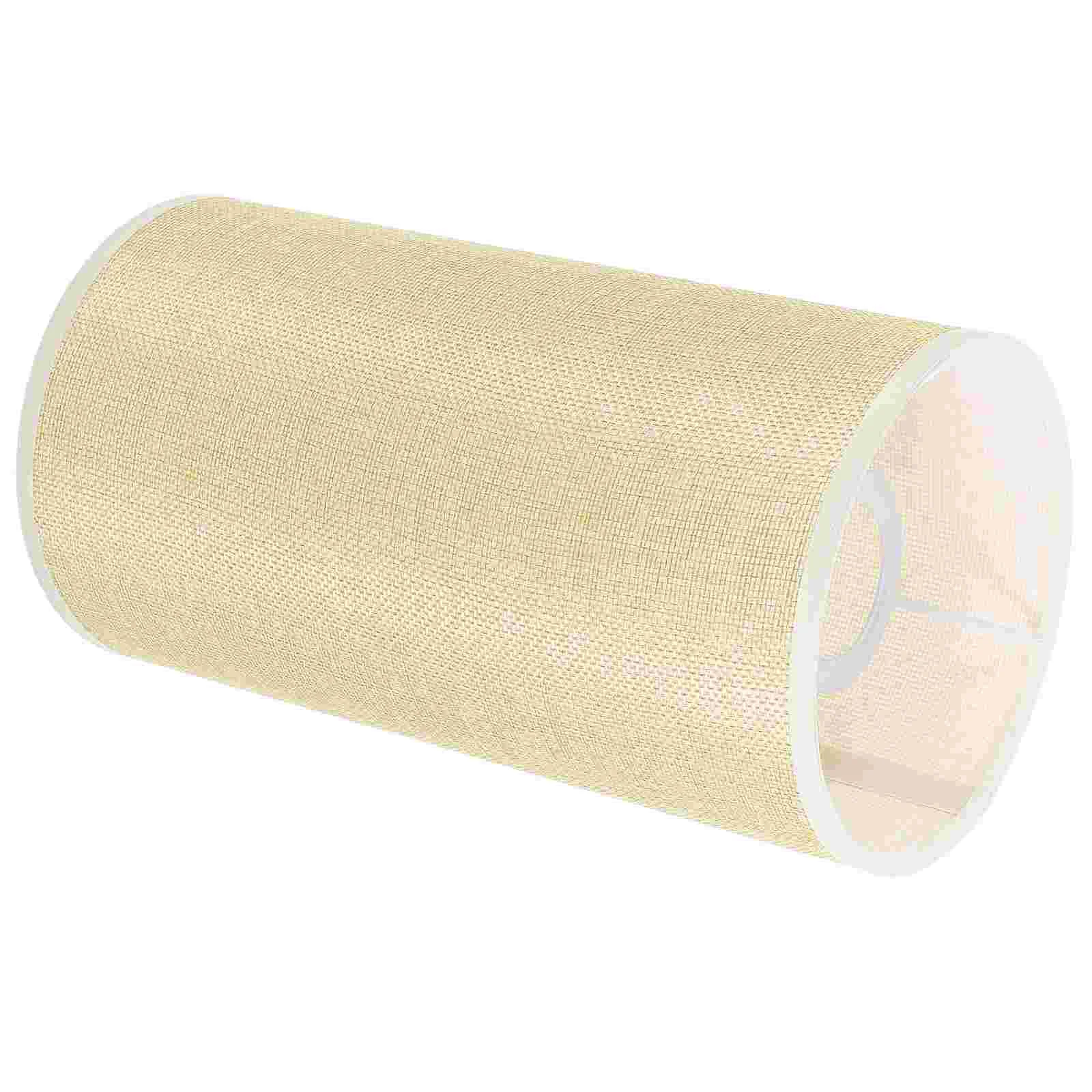 

Drum Lamp Shade E27 Linen Cylinder Lamp Shade Spider Construction Lamp Shade Replacement Light Cover Table Floor Lamp