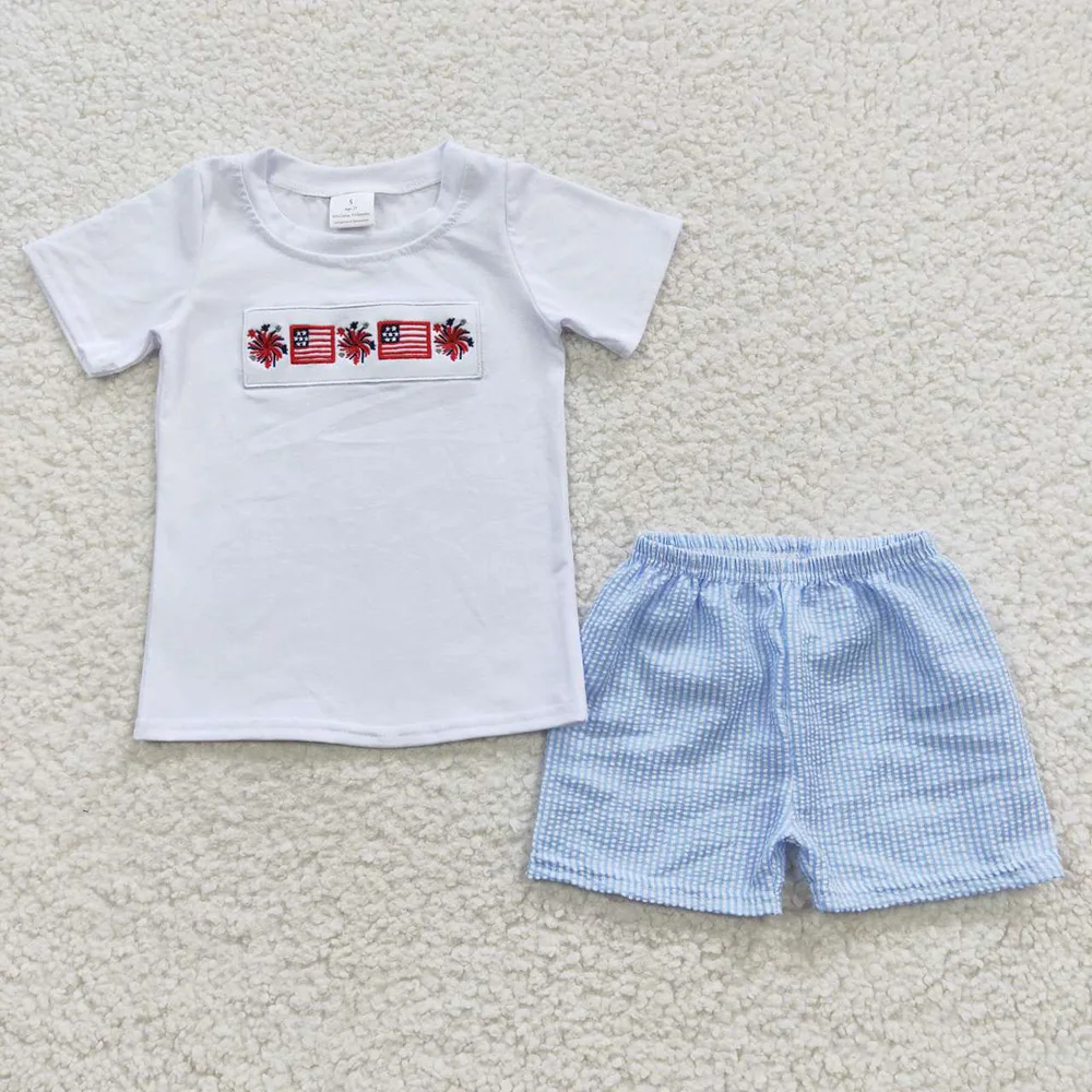 Boys July 4th Star Outfit 6