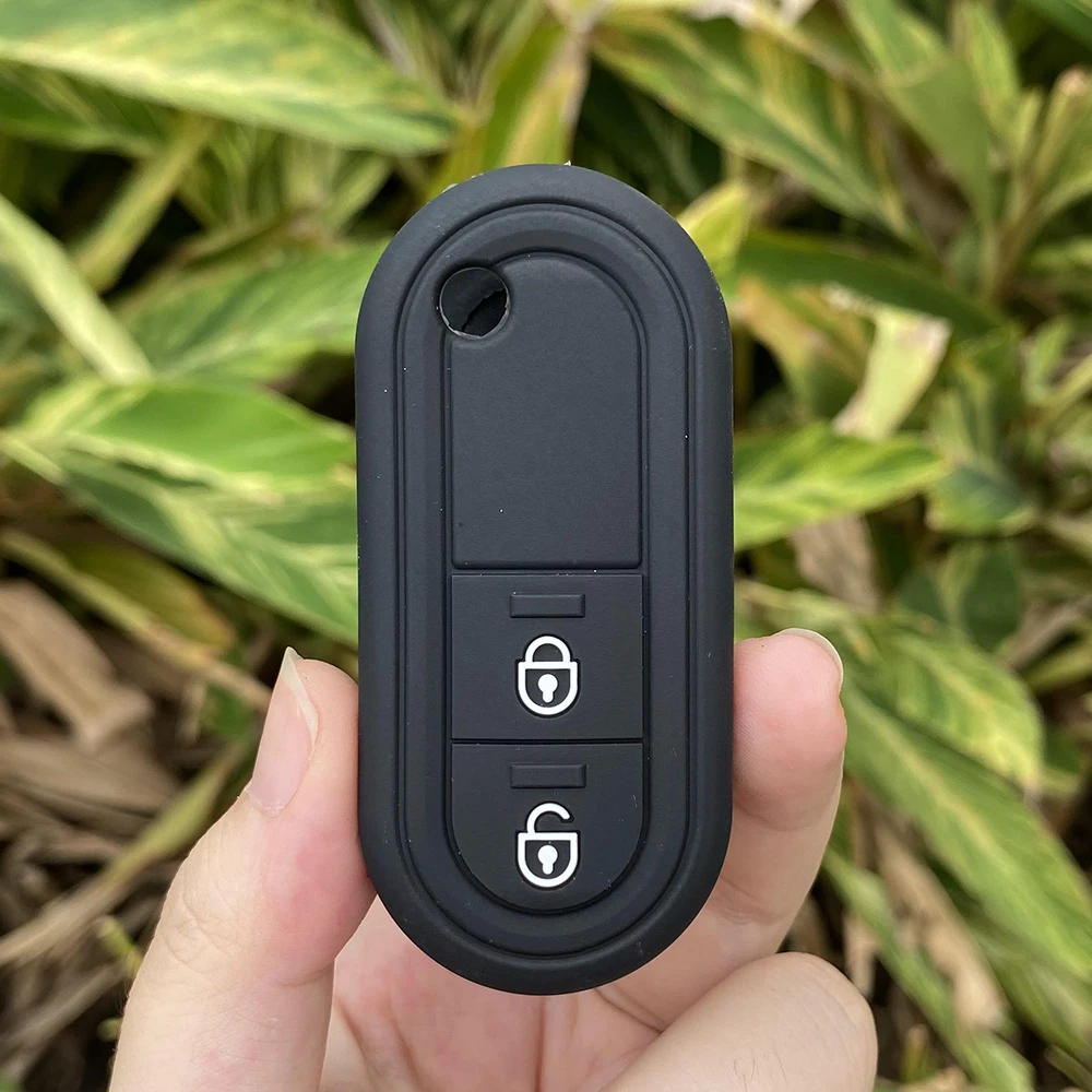 2 Buttons Silicone Car Key Cover Protect Skin Case Rubber Shell Set for MG 3 MG3 2011-2015 Flip Folding Remote Accessories key case key case cover car key shell remote control case cover flip key fob shell