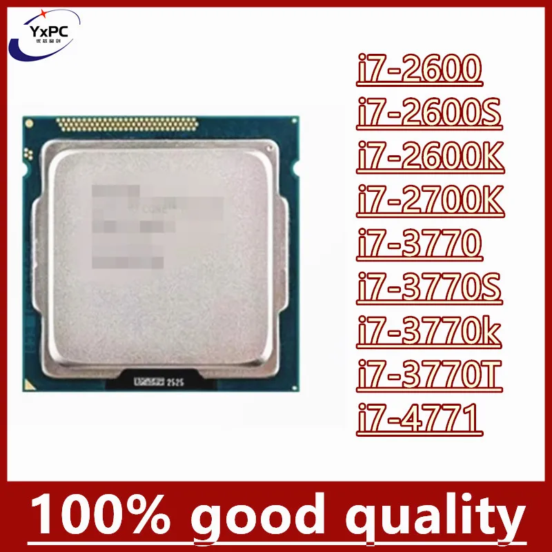 I7-2600 I7-2600S I7-2600K I7-2700K I7-3770 I7-3770S I7-3770K I7-3770T I7-4771 Cpu Quad-Core