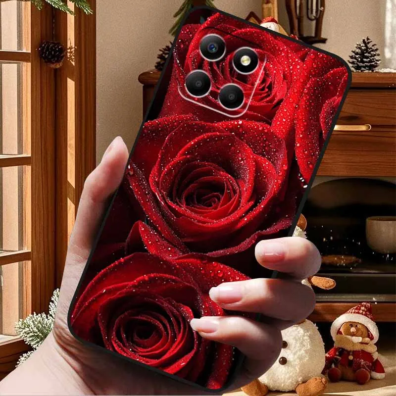 Stylish Black Cat Soft TPU Silicone Back Cover