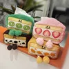 Strawberry Dessert  Tissue Box Sweet Color Pink Durable Home Car Hotel Sofa Paper Tissue Holder Napkin Case Pouch Girl's Gift 4