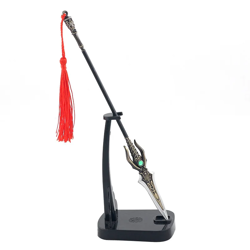 22cm メタル スピア ランス 真夜中の戦士 趙雲 武器 モデル ゲーム