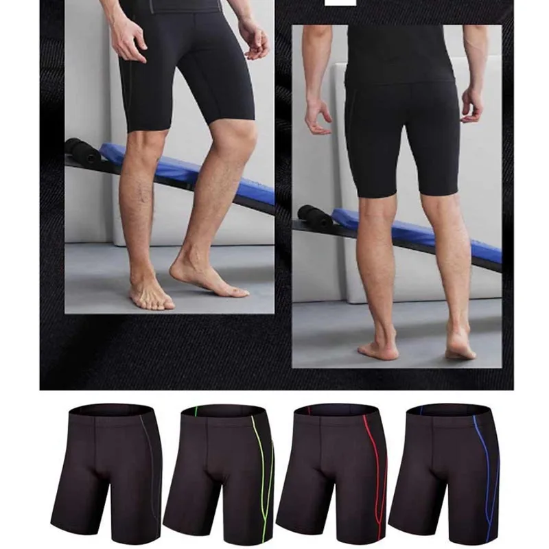 Sports Fitness Pants Men Gym Shorts Workout Tights Running Training Bottoming Shorts Compression Leggings Basketball Sportswears