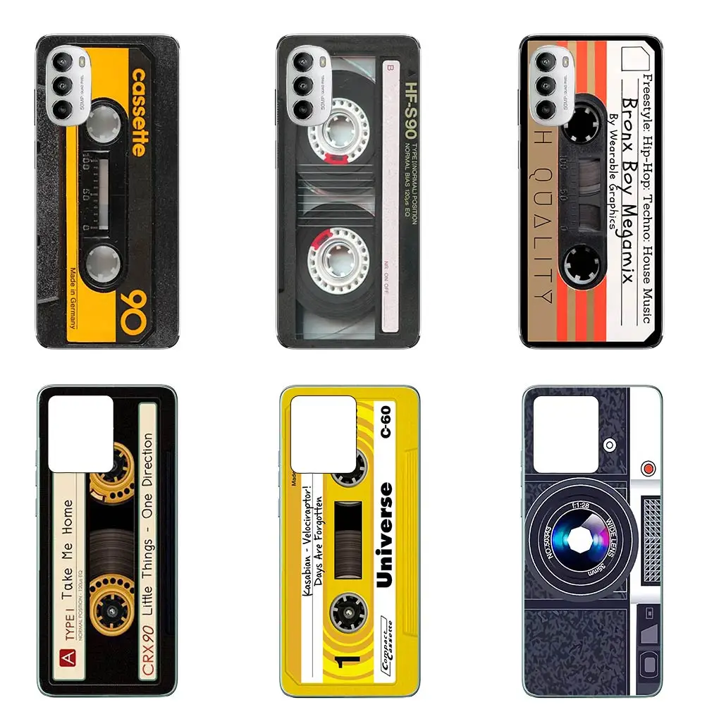 Retro Camera Vintage Cassette Tape Design Phone Case