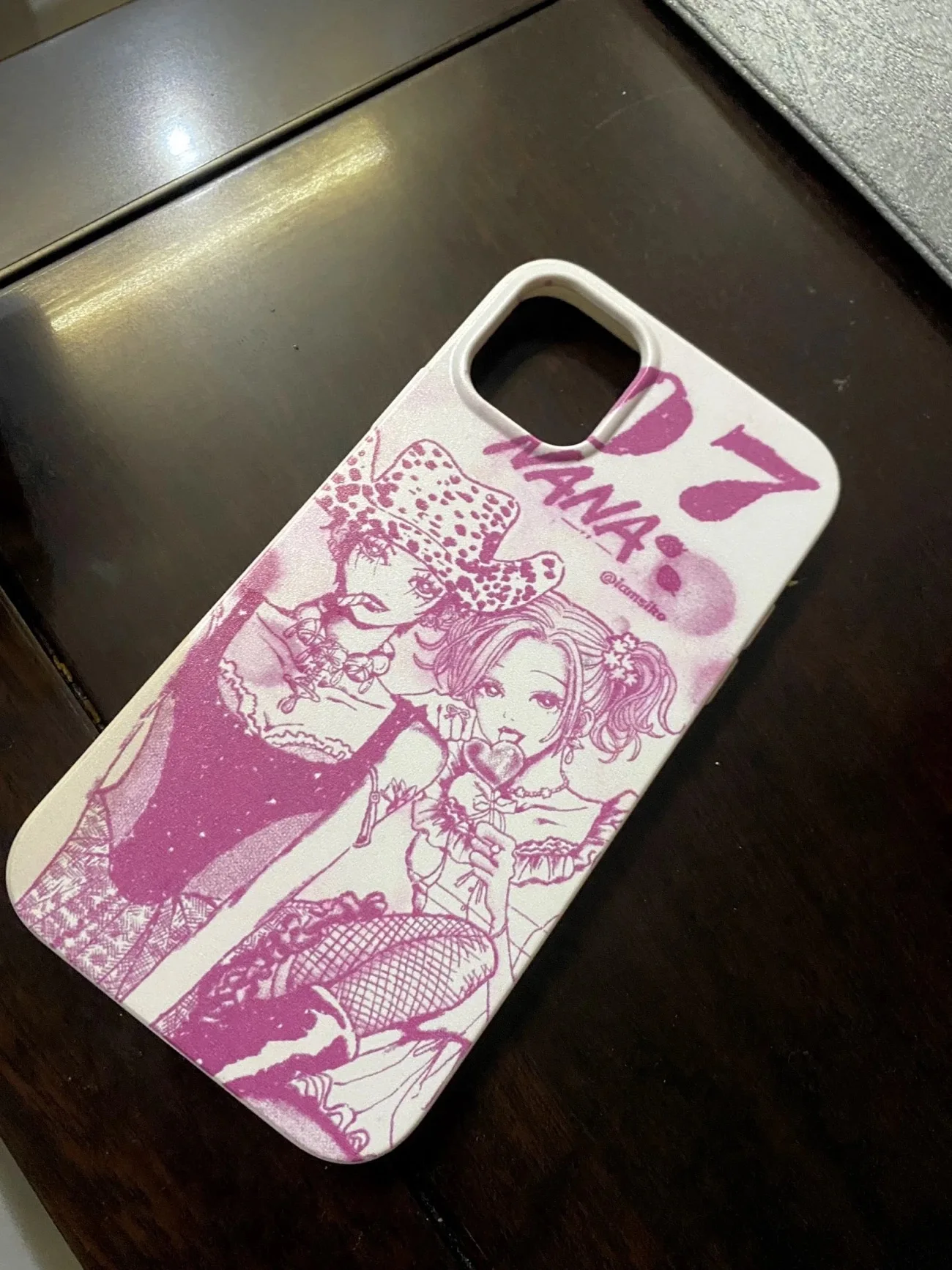 Luxury Pink N-Nana O-Oosaki Hard Phone Case