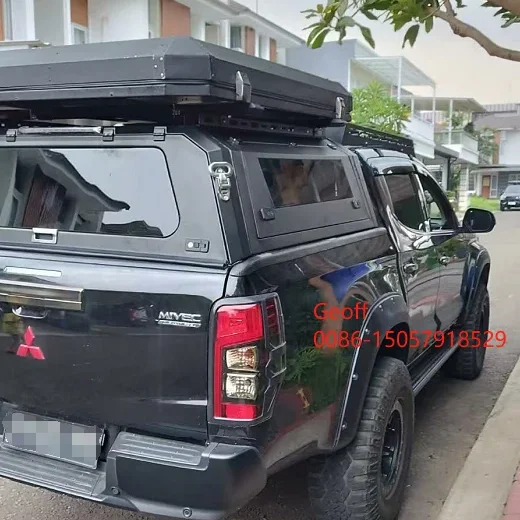 Baldacchino In Alluminio Duro Di Dimensioni Su Misura Per Mitsubishi Triton L200 Top Camper Impermeabile Antiruggine Tappo Posteriore Pick Up Accessor