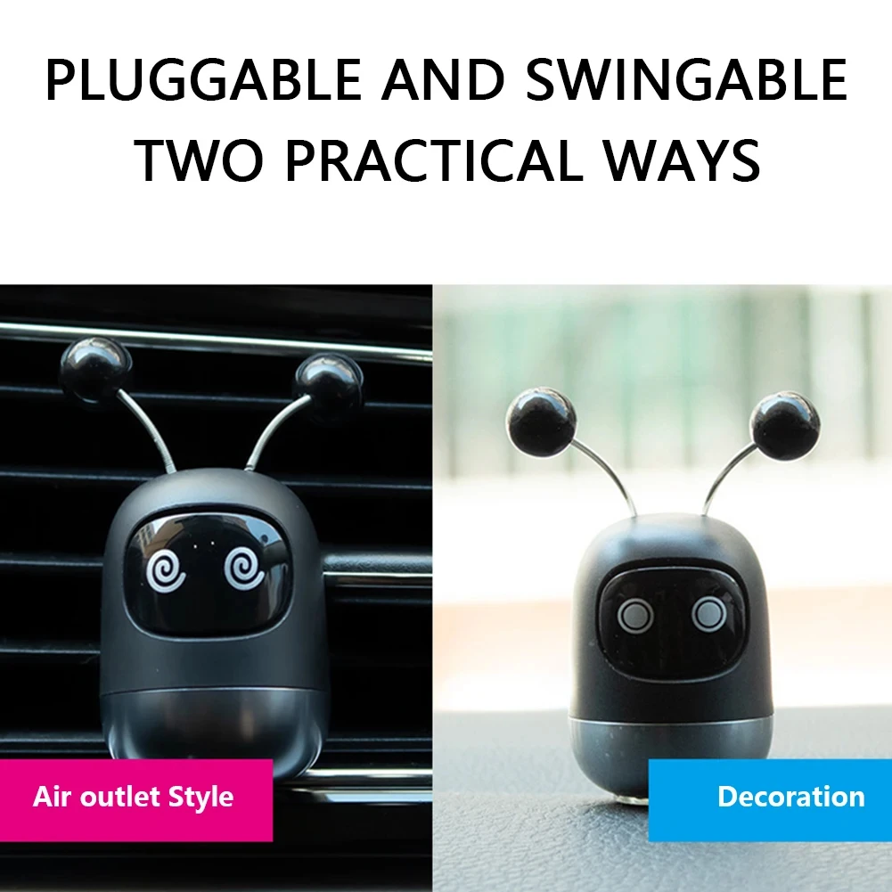 Car Air Freshener Auto Creative Mini Robot Air Vent Clip Parfum Flavoring Ventilation Outlet Aromatherapy Automotive Interior 3 Car Air Freshener Auto Creative Mini Robot Air Vent Clip Parfum Flavoring Ventilation Outlet Aromatherapy Automotive Interior 3