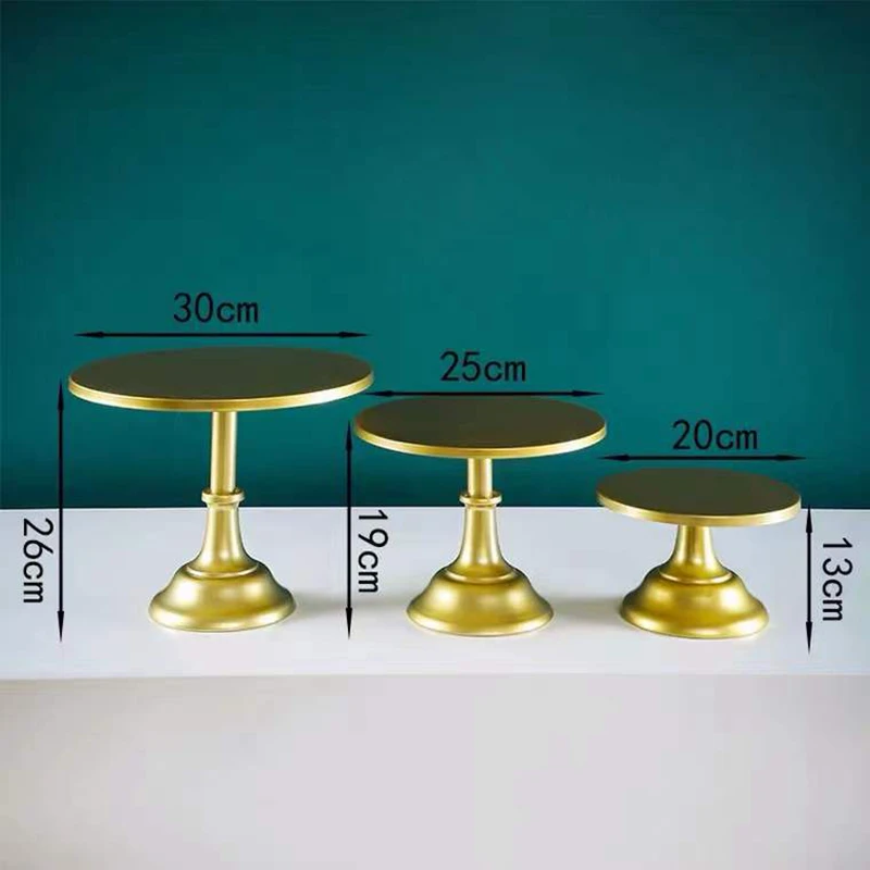 Description Picture 6 of itemEuropean Metal Stable Dessert Table Cake Topper Display Stand Tray Hand-welded Cold Meal Tea Break Cupcake Rack Home Decoration
