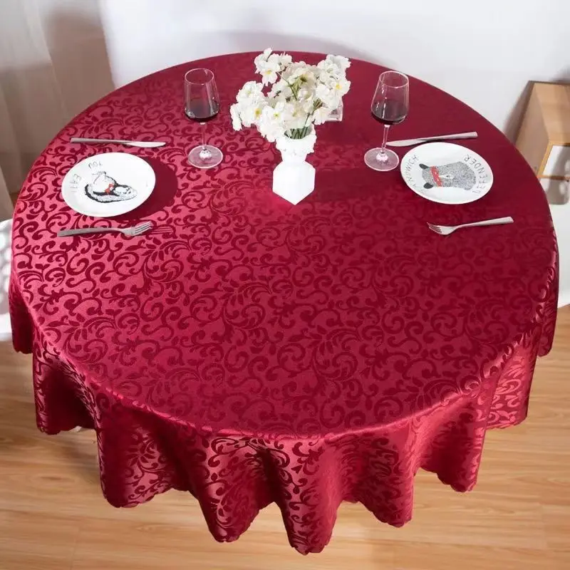 

Waterproof and Oil-Proof Square Thickened Tablecloth, Small and Round, Love a Lifetime