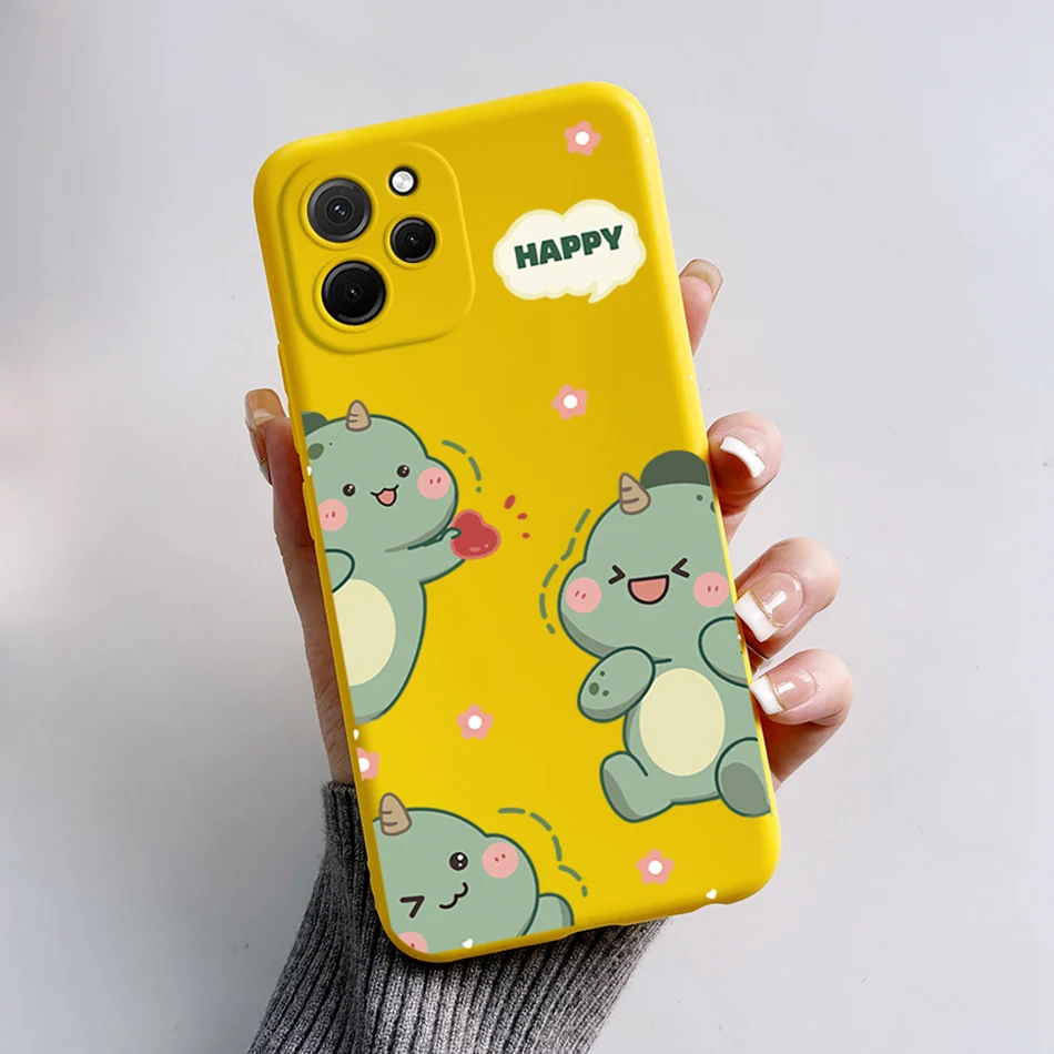 Cute Bear Cartoon Frog Shockproof Back Cover