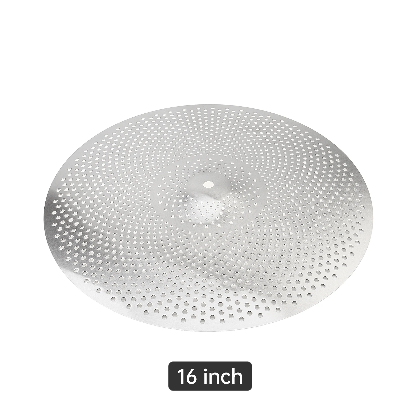 Drummer Practice Quiet Cymbal 14 / 16 / 18 20inch Silver Low Volume Hihat Crash Ride Mute Cymbals for Drum Set