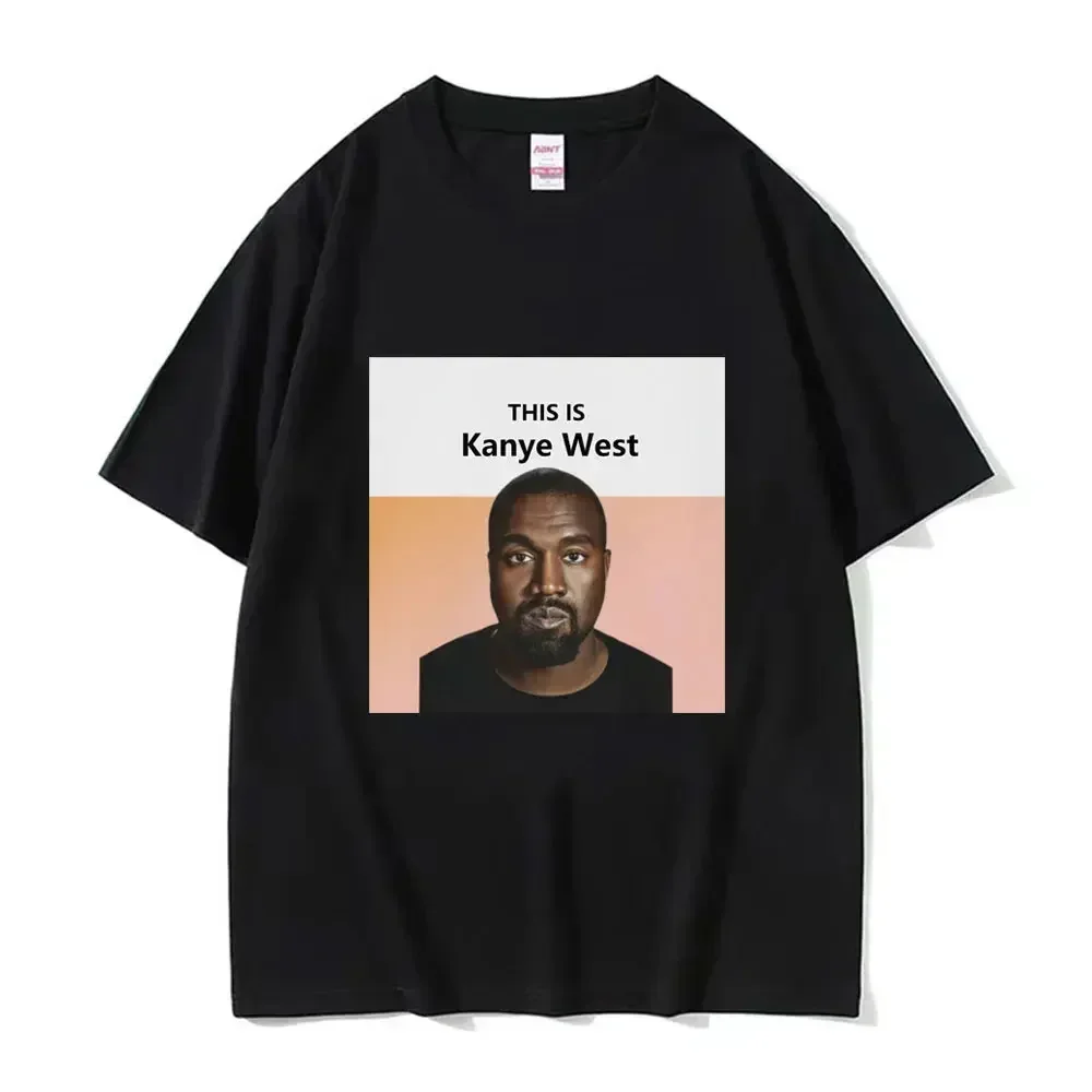 Camiseta Divertida De Kanye West Meme Para Hombre Y Mujer, Camisa De Estilo Rap, Hip Hop, Vintage, De Manga Corta, Ropa De Calle 5