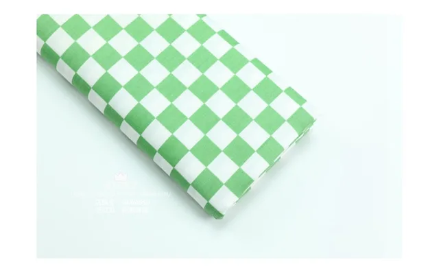 Tecido de algodão impresso xadrez colorido, Patchwork Cloth, DIY Dress, F1  Square, preto, branco, novo, 8 cores, 50x160cm - AliExpress