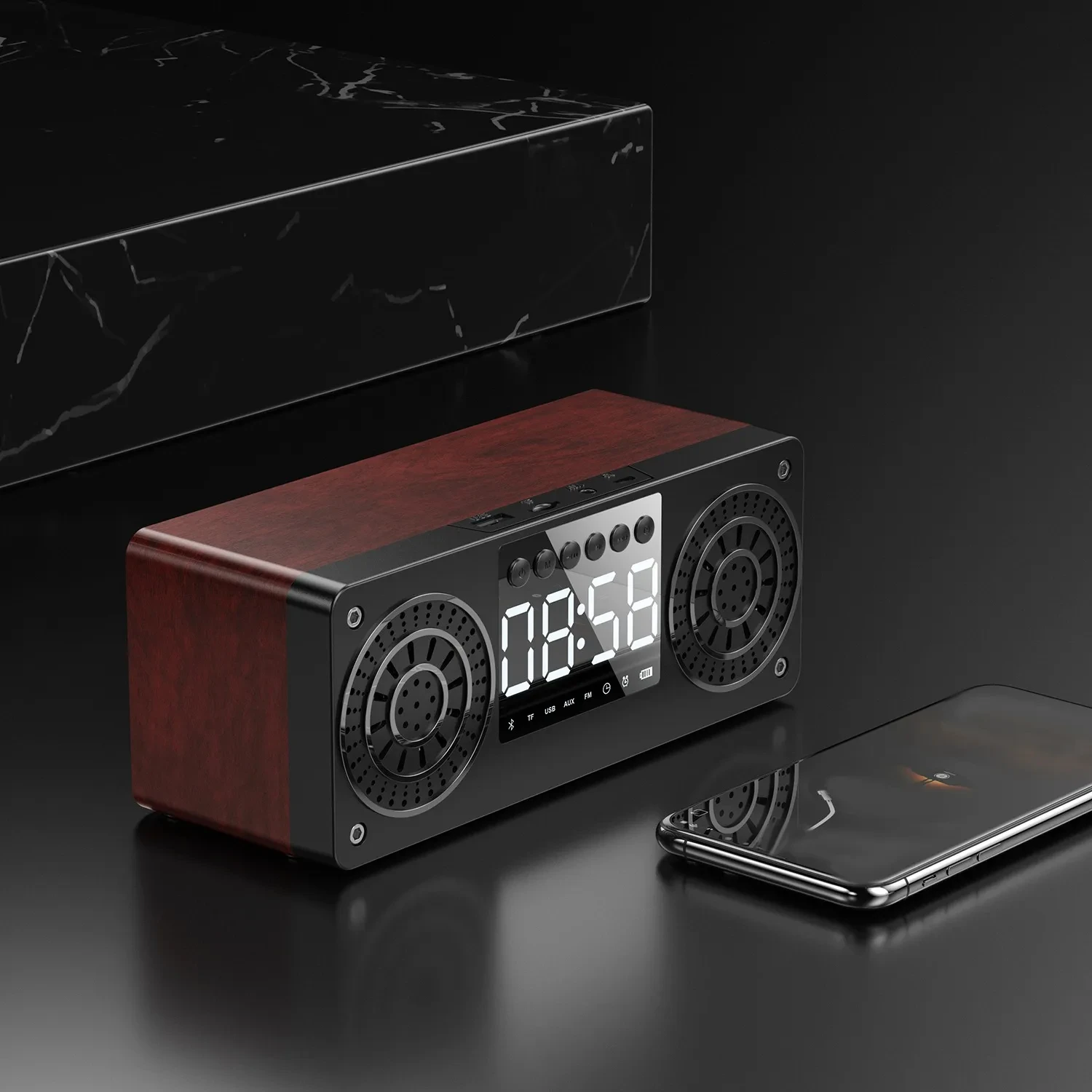 Stereo Subwoofer Bluetooth Speaker FM Radio Portable Speakers Mp3 Play Super Bass Loudspeaker Computer bluetooth speaker,computer speakers,passive speaker