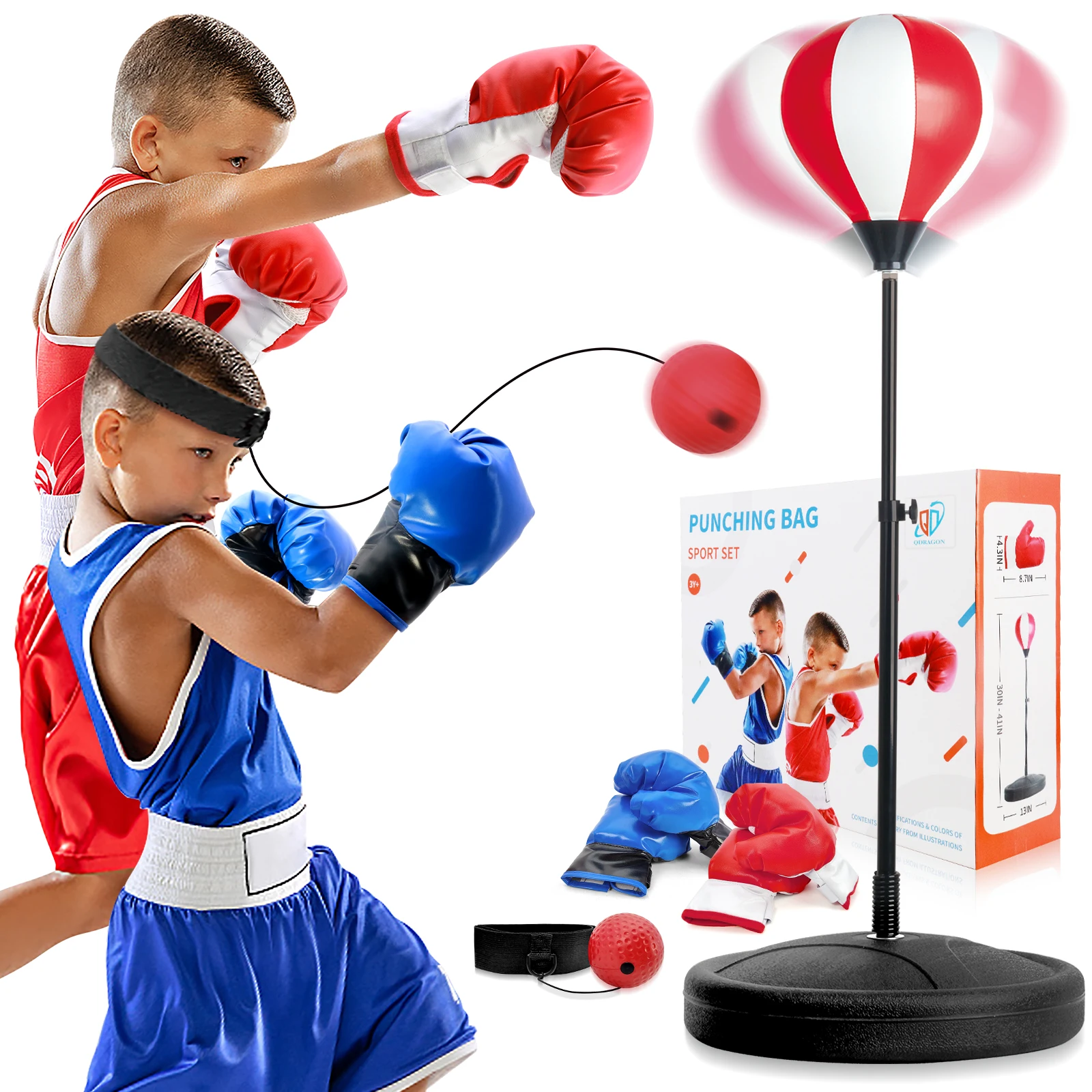 MMA Sanda – boule de boxe, en PU, avec tête de balle, entraînement de la  main, réaction des yeux, sac de sable à domicile, équipement de Fitness,  nouveauté - AliExpress