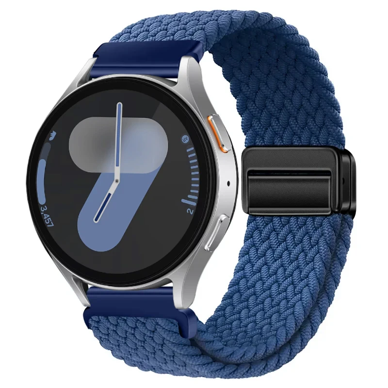 Braided Nylon Magnetic Bracelet Strap - 20mm/22mm