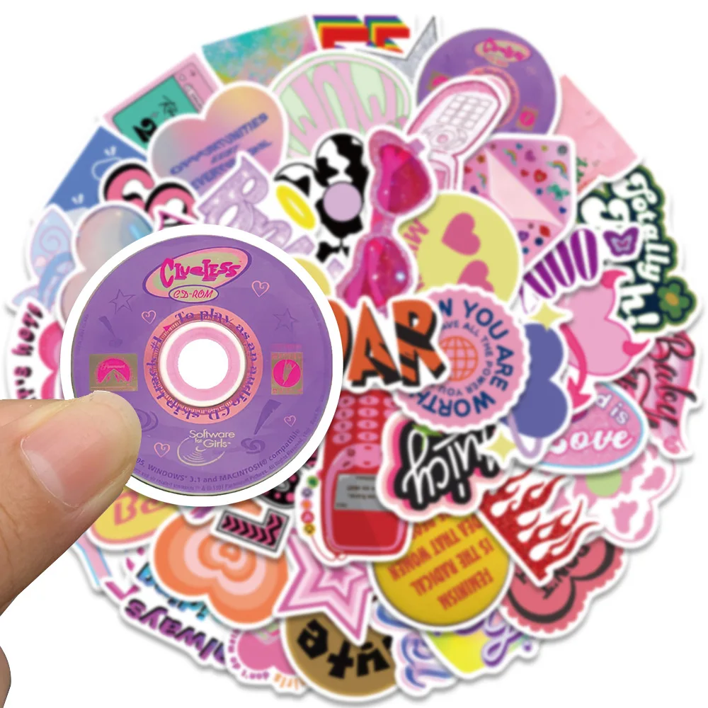 bratz sticker S 4pcs/lot car sticker colorful Decals Motorcycle Accessories  Stickers