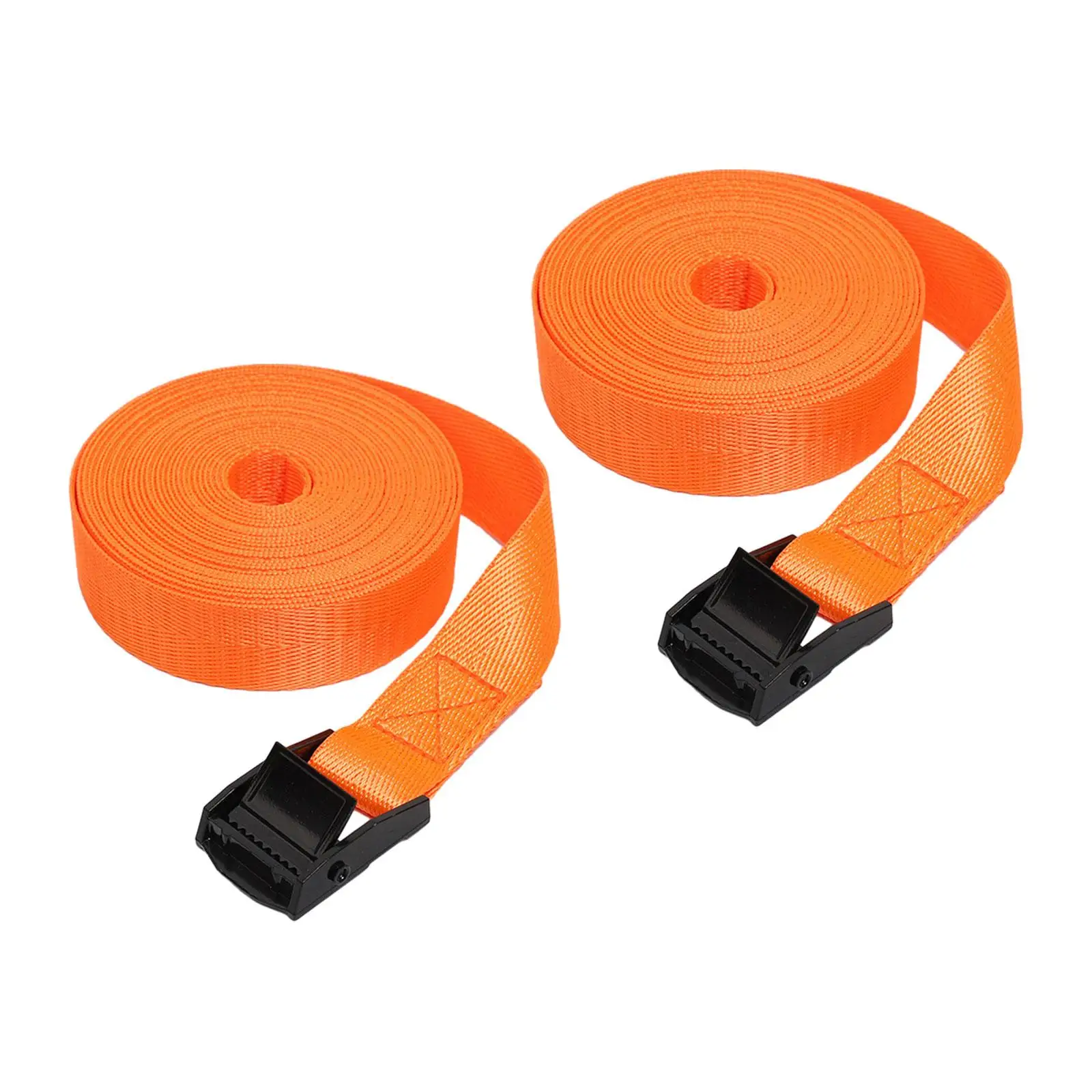 5x 2x Tie Down Straps, Lashing Straps Luggage Straps Premium Cam Buckle Tie Down Straps Car Roof Rack Belts for Car Roof Rack