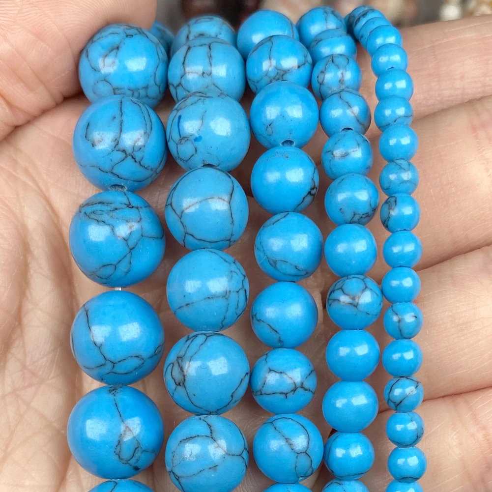 Natural Stone Beads Collection: Blue Chalcedony Crystal & Agate