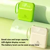 20000mAh Mini Power Bank 4in1 Cable Portable Charger Fast Charging LED Digital Display Poverbank External Battery Mobile Power 2