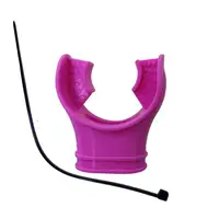 Scuba Diving Regulator Mouthpiece Snorkeling Octopus Second Stage Silicone Regulator Mouthpiece Bite with Regulator Tie 2