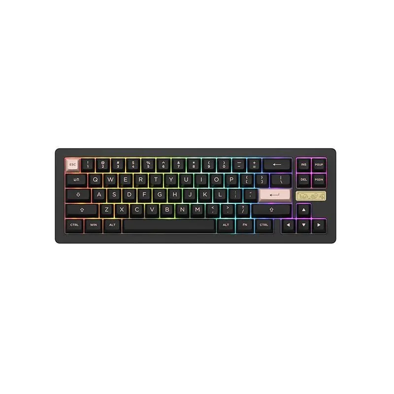 Akko-acr pro alice plus 75 68 rgb,ホットスワップ,メカニカル 