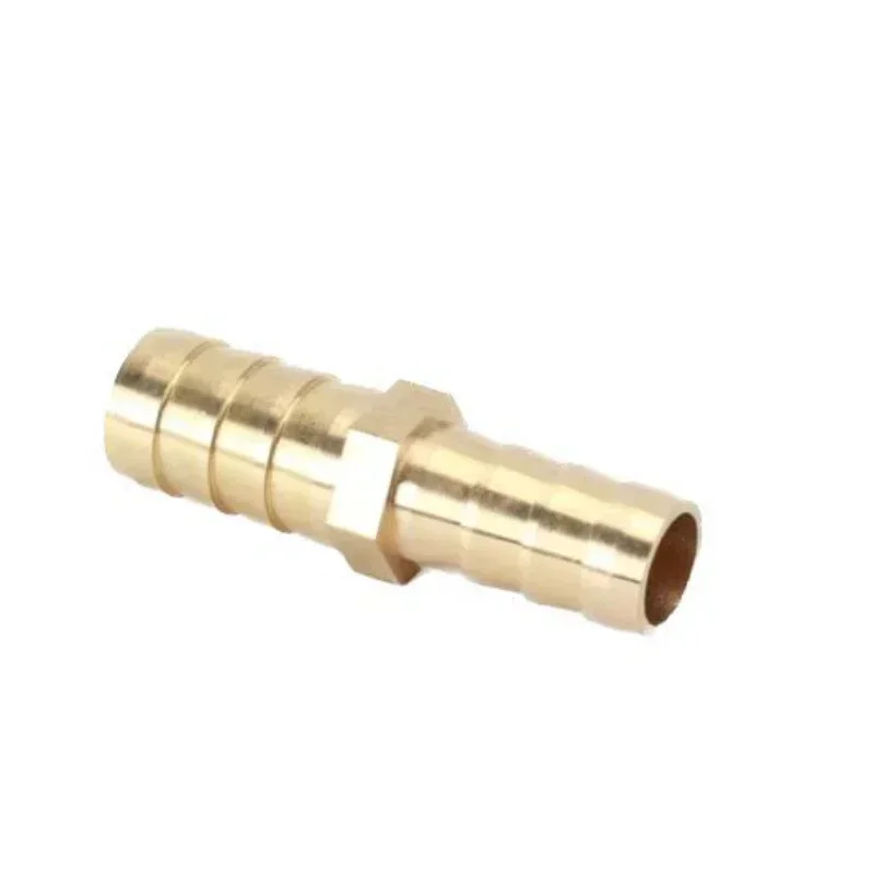 Brass Straight Hose Pipe Fitting Equal Barb 4mm 5mm 6mm 8mm 10mm 12mm 16mm 19mm 25mm Gas Copper Barbed Coupler Connector Adapter hose pipe fitting