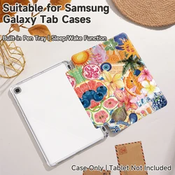 Tri - Fold Bracket Protective Tablet Cover, 8.7 - 12.4 Inch - Tab A7 10.4inch (MULTI)