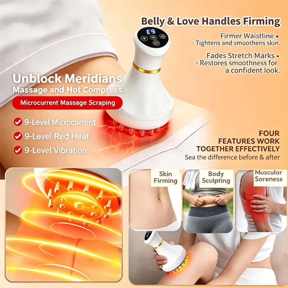 Anti Cellulite Massage Tool Body Sculpting Machine Lymphatic Drainage Massager Helps Reduce Stretch Marks Cellulit 6