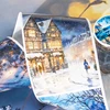 Mr. Paper, Travel Plan Series Washi Stickers Tape, Travel Landscape Decorate Washi Tape Student Hand Account Material Washi Tape 1