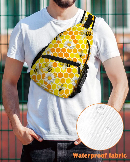 Amazon.com: JULYTO Honeycomb Pattern Lunch Bag for Men Women Insulated Cute  Bees Lunch Box Tote Leak Proof Reusable Cooler Bag Portable Handbag for  Office Work School Picnic S: Home & Kitchen