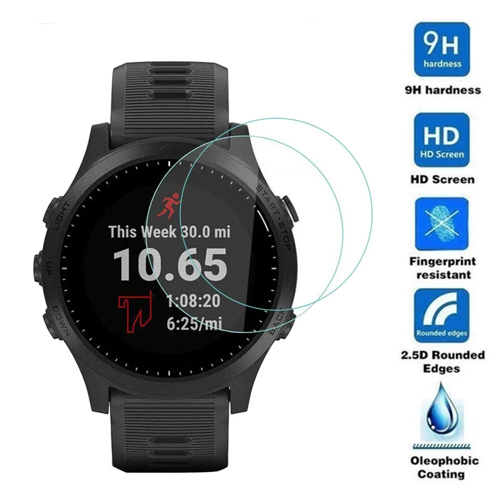 

For Forerunner 245 945 Vivoactive 3 Screen Protectors For Garmin Fenix 7 7x 7s 6S 6x 6Pro 5 Smartwatch Tempered Glass Film