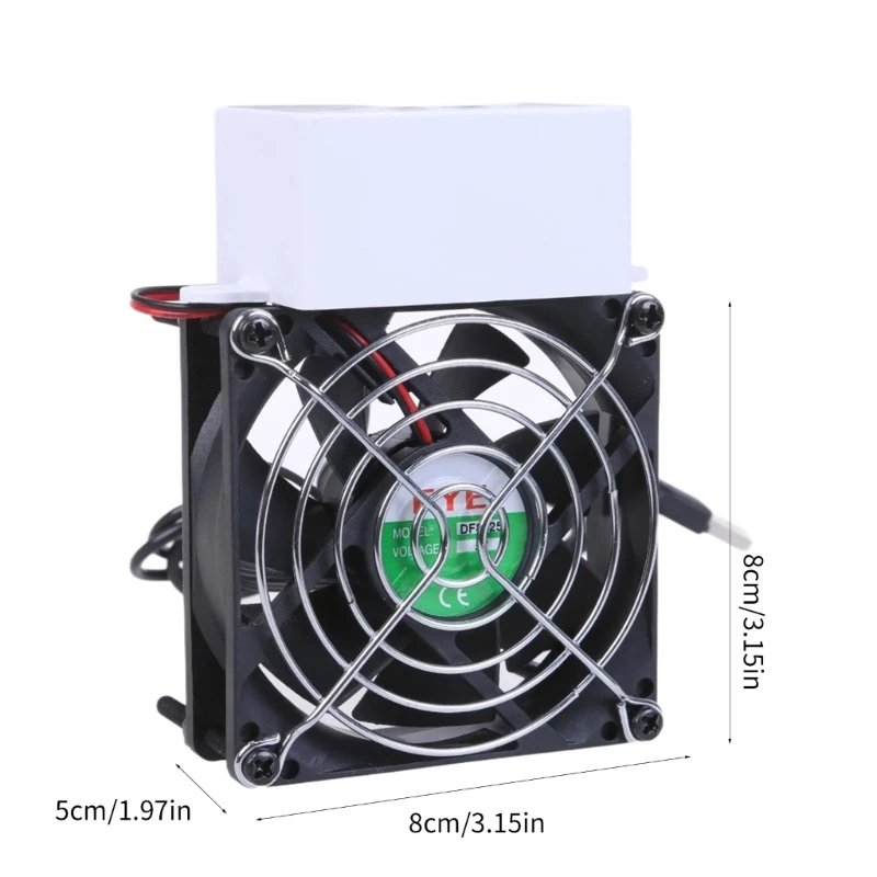 지능형 80mm PC 라우터 팬 높은 기류 라우터 팬 자동 제어