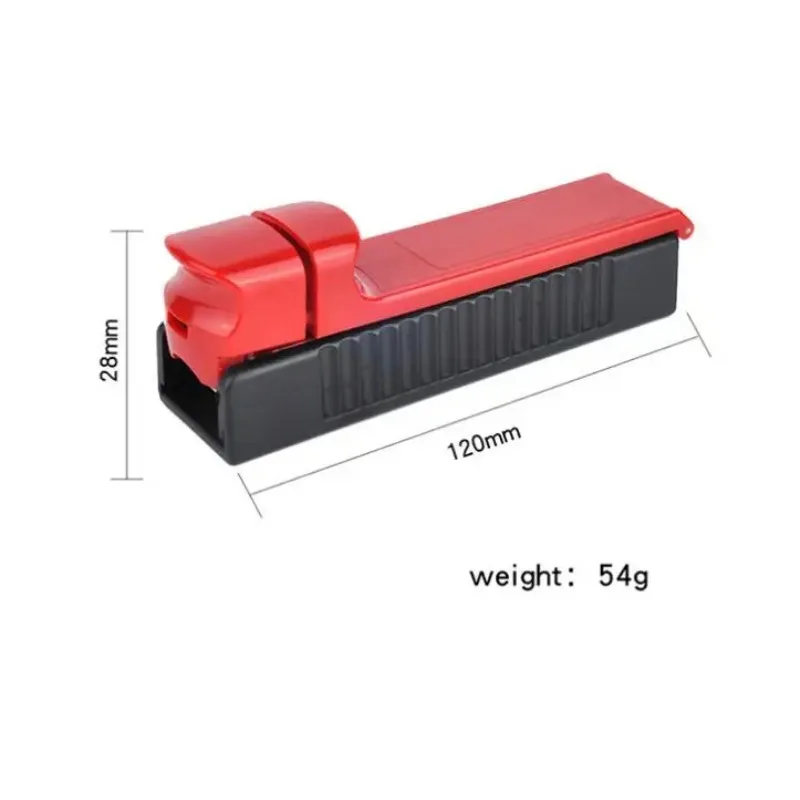 1pc Single Tube Cigarette Filling Roller Maker Manual Cigarette Tobacco Rolling Machine Smoke Injector Smoking Useful Gadgets cigarette roller